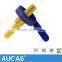 Taiwan Aucas Adjustable Network Cable Strap Or Strap Cable Ties In Yellow & Blue Color