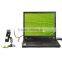 2M USB Digital Microscope with 8 LED 400x Measurement Software Compatible with Windows & Mac