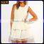 Short white dress Sexy dress Flirty dress Night club dress