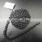 2016 fashion hip hop heavy black fake diamond strand necklace
