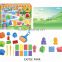 3D colorful inked modeling play dough toys for children air dry soft clay play dough set