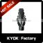 KYOK popular style black color curtain rod set,plating black color curtain finials for window decoration