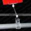plastic sign holder clip for supermarket
