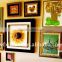 Glossy Polyester Inkjet Canvas with art frames wooden