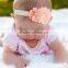 Newborn Baby Girls Flower Headband Soft Elastic Band Headwear Hair Accessories