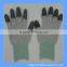 Palm Dotted Grip Carbon Fiber ESD Glove with Gray PU Top Fit Coated Gloves