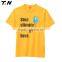 Custom mens promotional plain T-shirt