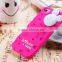 3D cute carton minnie mouse cheese silicone case cover for Iphone 5