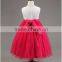 Hot selling wholesale big bowknot boutique girls chiffon princess evening dresses china TR-WS28