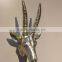 2015 top sale Resin deer head for indoor & outdoor wall decoration                        
                                                Quality Choice