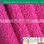 100% polyester grain fleece terry towelling fabric for slipper, glove ZJ093