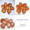 119.55 Ct Orange Star Sapphire 6 Rays Lab Created Stone