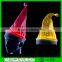 Hot special decoration optic fiber lighted christmas hats