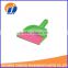 plastic set of broom and dustpan with handle garbage container