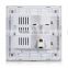 New Arrival Wallpad PC110~250V Electrical Double Universal Wall Socket with Switch Usb Charger Port USB Power Wall Light Socket
