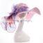 New Custom Hand Made Cloth Hat Fashion Church for Womens