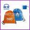 nylon polyester bag/High Quality Drawstring Pouch/drawstring bag