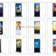 Indoor 55 inch advertising player WiFi 3G GPS digital signage kiosk for shopping mall
