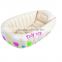 colorful inflatable baby bath tub in green,mini inflatable baby bath pool
