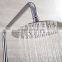 Ultra thin stainless steel water saving shower heads