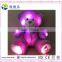 Lavender Bear Colorful Shining Led Light Recording Teddy Bear Plush Toy