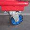 stainless steel handle tyre hand trolley