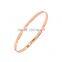 Memories Bangles with Customize Design Word 'SMILE WHILE YOU STILL HAVE TEETH' with 4mm/7mm Width