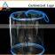 pvc transparent sugar packing plastic bag with drawstring and zipper