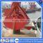 6-12 cbm widely used high quality ABS CCS BV certificate PEINER design leakproof clamshell bucket for crane