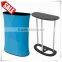 Semilunar Tabletop Tension Fabric Podium Counter