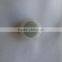 Metal transparent plastic garments button in stock
