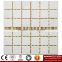 IMARK Honed Volakas White Color Marble Stone Mosaic Tile 48mm Backsplash Tile Code IVM7-031