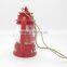 Decoration Fashion Design Cute Resin Christmas Candle Holder Lantern