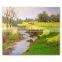 ROYIART Original Landscape Oil Painting on Canvas of Wall Art #10082