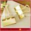 stationery and office supplies customer logo metal gold binder clip 19mm