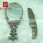 Classic rhinestone vanity mirror set
