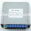 Cheap inserted type SC UPC 1*16 fiber optical splitter, FTTH 1*16 SC UPC plc optic fiber splitter