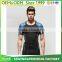 Factory price custom mens gym fittness tight-fitting quick dry sport t shirt