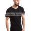 Long T shirt short sleeves round neck with insert