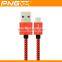 2016 PNGXE New Arrival Sturdy And Durable Nylon Braided Usb Charger Cable For Iphone Usb Cable