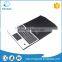 Aluminum Bluetooth tablets leather keyboard case