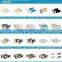 T5 5050 1SMD Car Auto Led Light Bulbs Different color License Plate Width Light