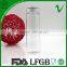 Hot sale clear empty 250ml plastic juice bottle with tamper proof lid
