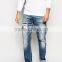 jeans vietnam Distressed denim man jeans pant with Rip Knee jeans liquidation (LOTA033)