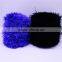 100% polyester feather yarn , with heat setting , lurex yarn