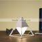 Industrial Design Table Lamp with rechargable lamp GX
