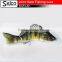 SGF4J01 Four -section bass Joint plastic lure 4"