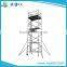 Multipurpose rising aluminium scaffolding mobile tower truss
