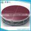 Lowest cost assemble stage red platform stage 4ft by 4ft event stage