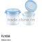 12ml Single Wall Empty Plastic Cosmetic Jar With Fliptop
